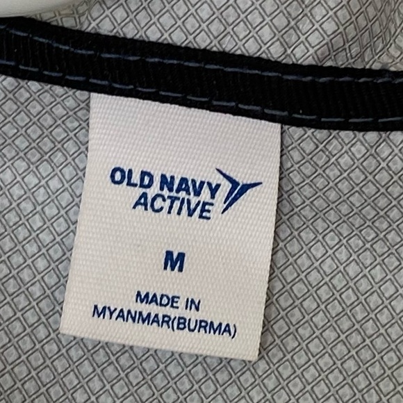 SALE Old Navy Active Men's Packable Water-Resistant Hooded Rain Jacket Size M - Picture 3 of 5